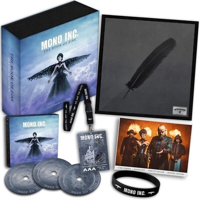 MONO INC. The Book Of Fire (Platinum Edition) LIMITED 3CD FANBOX 2021 - Bild 1 von 2