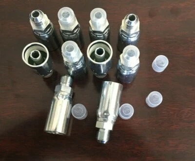 GATOR 10 PK MJ-08-08 Hydraulic Hose Crimp Fittings 1/2" x #8 Male JIC HY, U Series