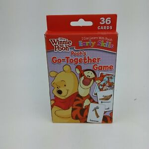 Disney Winnie the Pooh: Pooh's Go-Together Cards  Matching Game 36 Cards