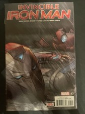 Invincible Iron Man #7 MARVEL COMICS COVER A 1ST PRINT 2017 RIRI (Unread)
