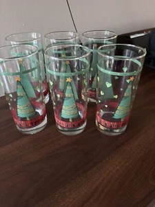 Libbey's Mingles Christmas Straight Beverage Coolers Tumblers 15 Oz - Picture 1 of 4
