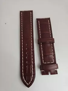 Breitling Genuine Croco Strap 1017p (22-20 85) (22-20 115) JSYU B7 - Picture 1 of 12