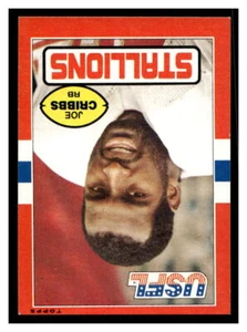 Joe Cribbs SC6-02 1985 Topps USFL #21 - Imagen 1 de 2