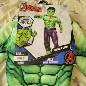 Marvel Avengers Hulk child costume size Medium M (8-10) 5-10 yrs - Picture 1 of 4