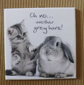 Azulejos decorativos decoupage mural imagen idea regalo gato con frase (008DP) - Imagen 1 de 1