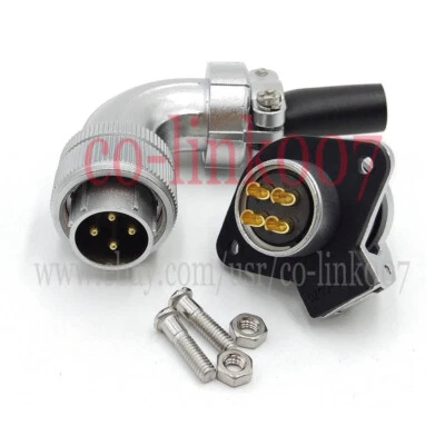 WEIPU WS20 4pin 25A 500V Aviation Industrial Electrical Circular Connector Plug - Image 1 of 4