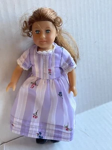 American Girl Doll FELICITY MINI 6” Doll Purple Dress and Shoes- No Box*READ* - Picture 1 of 13