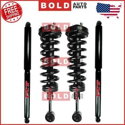 FCS Front Complete Struts Rear Shock Kit Set for Ford F150 Lincoln Mark LT 4WD - Image 1 of 4