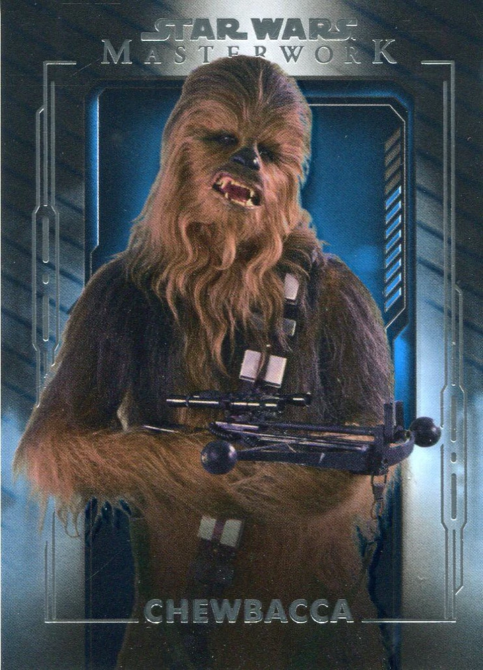 Star Wars Masterwork 2020 Blue Base Card #56 Chewbacca - Image 1 of 1