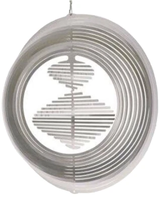 Wind Spinner Stainless Steel Laser Cut Windmill + Powder Coated + Swivel  - Image 1 of 4