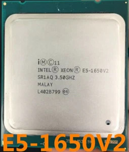 Intel Xeon E5-1650 V2 CPU SIX-Core 3.5GHz 12M LGA2011 SR1AQ 130W Processors - Picture 1 of 1
