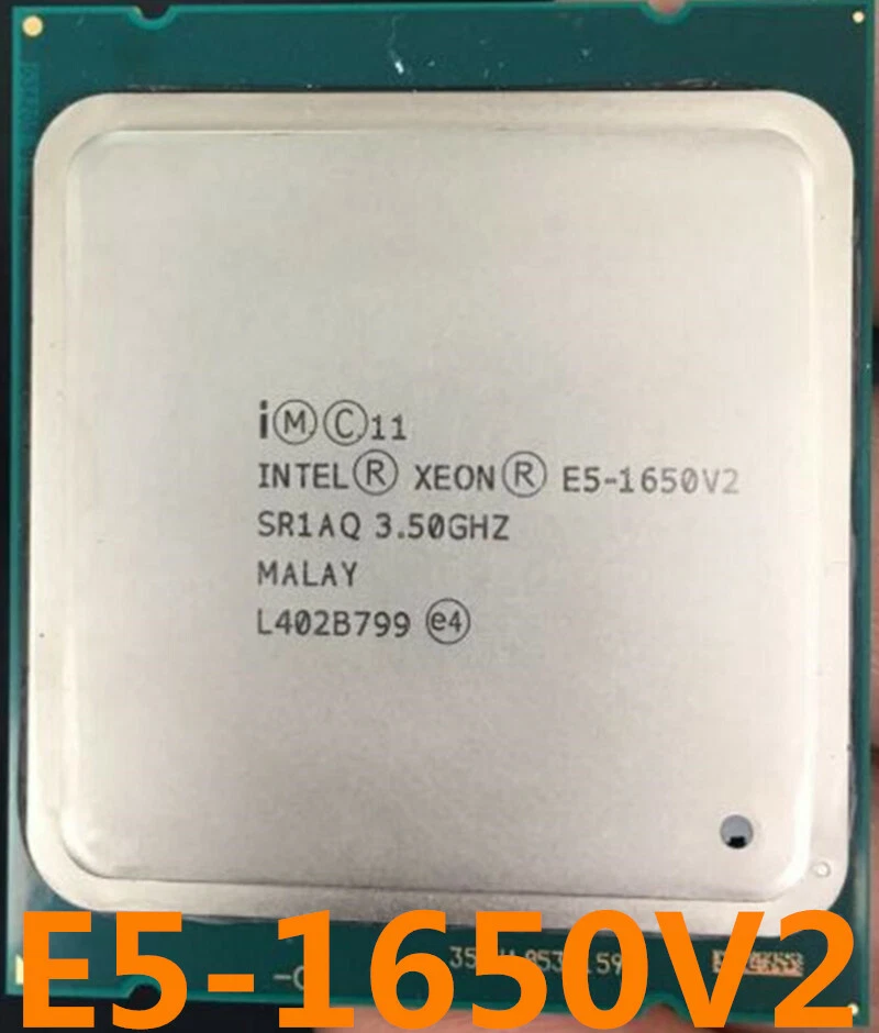 Intel Xeon E5-1650 V2 CPU SIX-Core 3.5GHz 12M LGA2011 SR1AQ 130W Processors - Image 1 of 1
