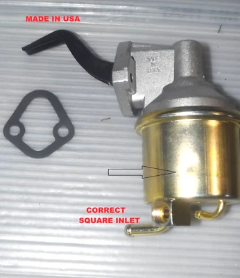 FUEL PUMP PONTIAC 400 455 BONNEVILLE FIREBIRD GRAND PRIX LEMANS 1972 1973 1974 - Image 1 of 4