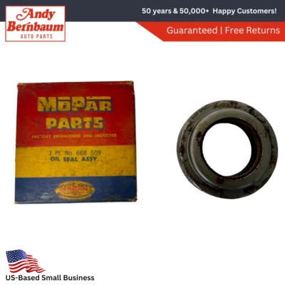 Chrysler 1937-1942 y sedán de 7 pasajeros eje de transmisión sello de aceite trasero 668509 nuevo en stock Foto 1 de 4