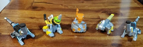 Dinotrux REPTOOL ROLLERS Lot x5 Towaconstrictor Revvit Wrenchtools Otto Wrenches Cover