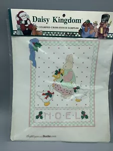 Muestreador estampado Daisy Kingdom NOEL 1992 Bucilla 63445 - Imagen 1 de 6