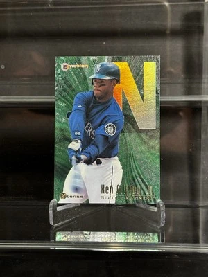 1995 Skybox Emotion Ntense Ken Griffey Jr. RARE MLB HOF Insert! Seattle Mariners - Image 1 of 4