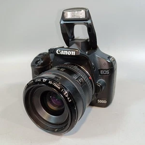 Canon 500D Camera DSLR 15.1MP with Canon 35-70mm lens, Canon Digital SLR Camera - Picture 1 of 21