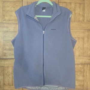 Vintage Patagonia Retro-X Fleece Vest Men’s Large Blue USA Made In USA - Picture 1 of 8