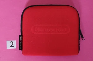 Nintendo Official 2DS Red Zip Carrying Case Carry Storage case - Picture 1 of 2