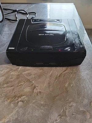 Sega Saturn MK-80000 Console Model 1 (1995) Works READ No Controller - Image 1 of 4
