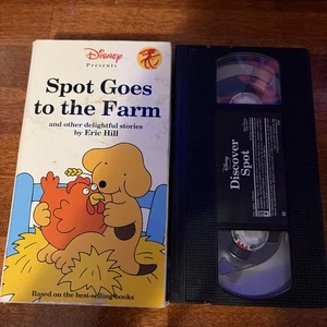 Spot Goes to the Farm VHS 1998 Walt Disney Home Video Classic Buy 2 Get 1 Free - Picture 1 of 3