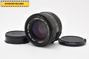 [ EXT++5] Canon New FD NFD 50mm f/1.4 MF Standard Objektiv A-1 F-1 mit Kappe aus Japan - Bild 1 von 12