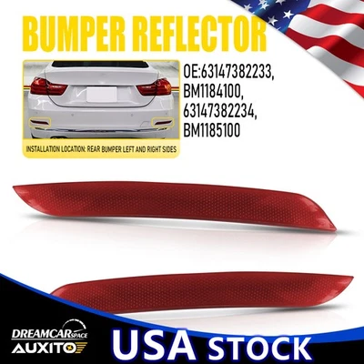 Новый бампер отражатель комплект для 2012-2015 BMW 328i 320i 13-15 xDrive 328i 428i - Изображение 1 из 4