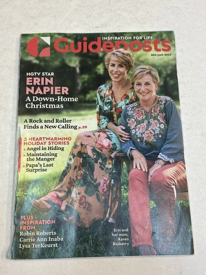 Guideposts Magazine Dec2022 Jan 2023 Erin Napier Carrie Ann Inaba Lysa TerKeurst - Image 1 of 1