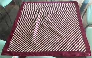 Vintage Glentex Floral Acrylic 23” x 23” Scarf Made In Japan. - Picture 1 of 3