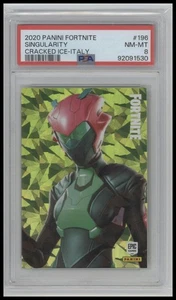Singularity 2020 Panini Fortnite Series 2 Italy #196 Cracked Ice PSA 8 - Bild 1 von 2