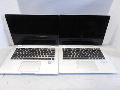 Lot 2 HP EliteBook X360 1030 G2 I5-7200, 2.50GHz 8 GB No Hard Drive Touch Screen - Image 1 of 3