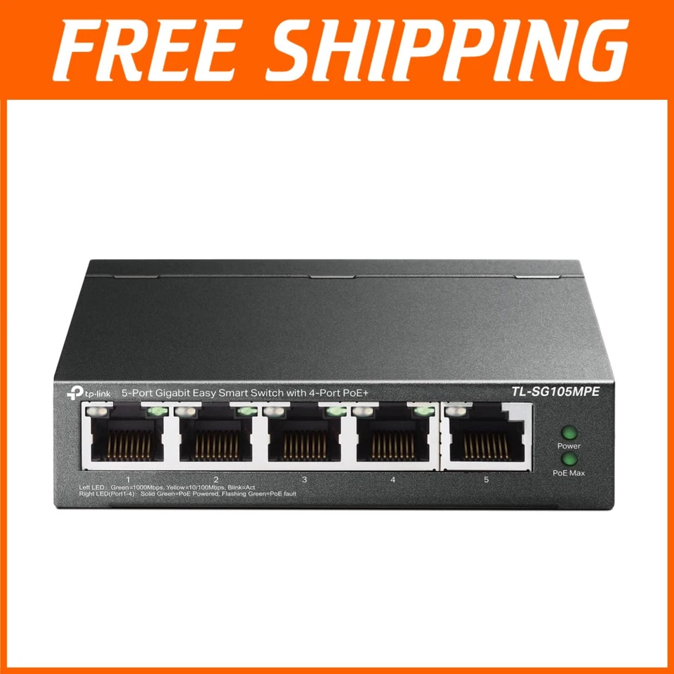 Fanless PoE+ Switch with Auto Recovery - Image 1 of 4