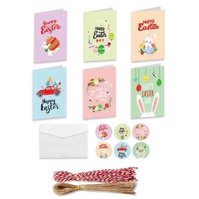 30Pack Easter Party Invitations for Girls Boys with Envelopes and Stickers,6099 - image 1 of 4