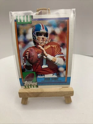 1990 Topps - John Elway #37 con descargo de responsabilidad Foto 1 de 4