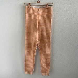 The Upside Yellow Check Active Pants Legging XS - Picture 1 of 8