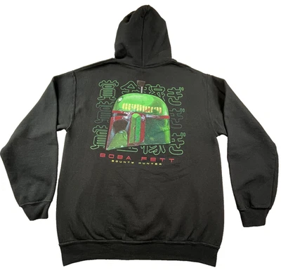 Sudadera con Capucha Star Wars Geeknet Para Hombre Mediana Negra Boba Fett Cazarrecompensas Señor del Crimen Foto 1 de 4