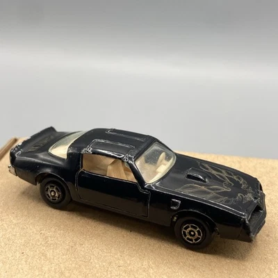 VINTAGE 1979 Yatming Pontiac Trans Am Fire Bird Diecast Car Black No. 1060 - Image 1 of 4