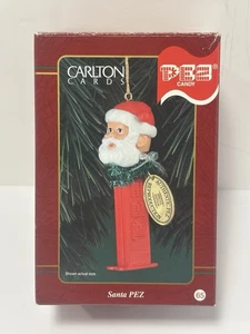 Pez Santa Ornament 1999 Carlton Karten mit Originalkarton - Bild 1 von 5