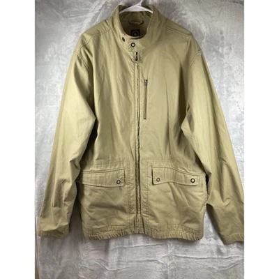VOLCOM  jacket mens Windstunner Sz XXL Snap Collar Hand Pockets EUC Zip Up - Image 1 of 4
