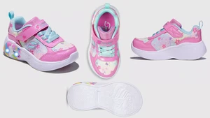 Neu S Sport by Skechers Kleinkind Alina Herzen Sneakers pink UVP: 34,99 $ - Bild 1 von 5