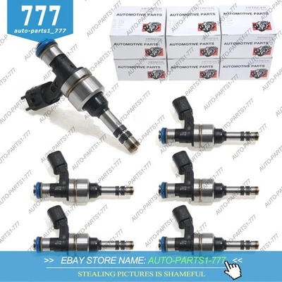 6x Inyectores de combustible 12629927 para Cadillac CTS SRX Chevrolet Equinox GMC Terrain Foto 1 de 4