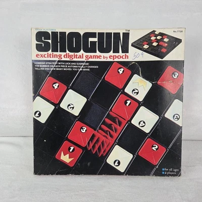 Vintage 1977 Epoch Shogun Digital Strategy Board Game Complete Japan - Image 1 of 4