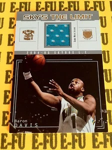 2004-05 Skybox Limited Edition Sky's The Limit BARON DAVIS GU Jersey #ed 40/99 - Picture 1 of 1