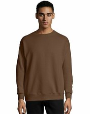 brown hanes crewneck