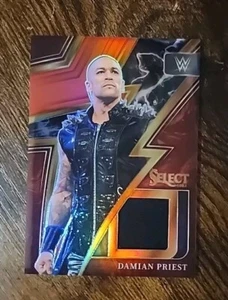 2023 SELECT WWE RED SPARKS /99 SHIRT RELIC DAMIAN PRIEST - Bild 1 von 2