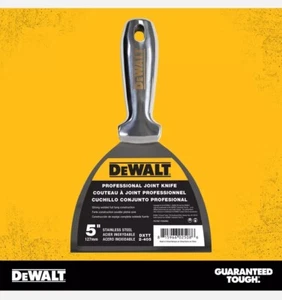 DEWALT 5" Joint Messer Kitt Farbschaber einteilig Edelstahl Lebensdauer - Bild 1 von 1