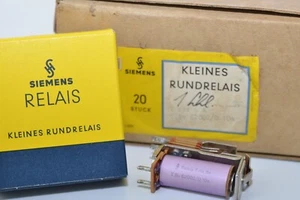 Vintage Relais mit Spule v. Siemens Typ T Bv 62002/0 10a / T rls 6 a, Relay, NOS - Picture 1 of 14