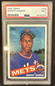Dwight Gooden RC 1985 Topps ROOKIE Card #620 New York Mets Graded PSA 9 Mint