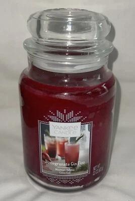 Yankee Candle Pomegranate Gin Fizz 22 Oz Large Jar Candle 110-150 Hrs - Image 1 of 2